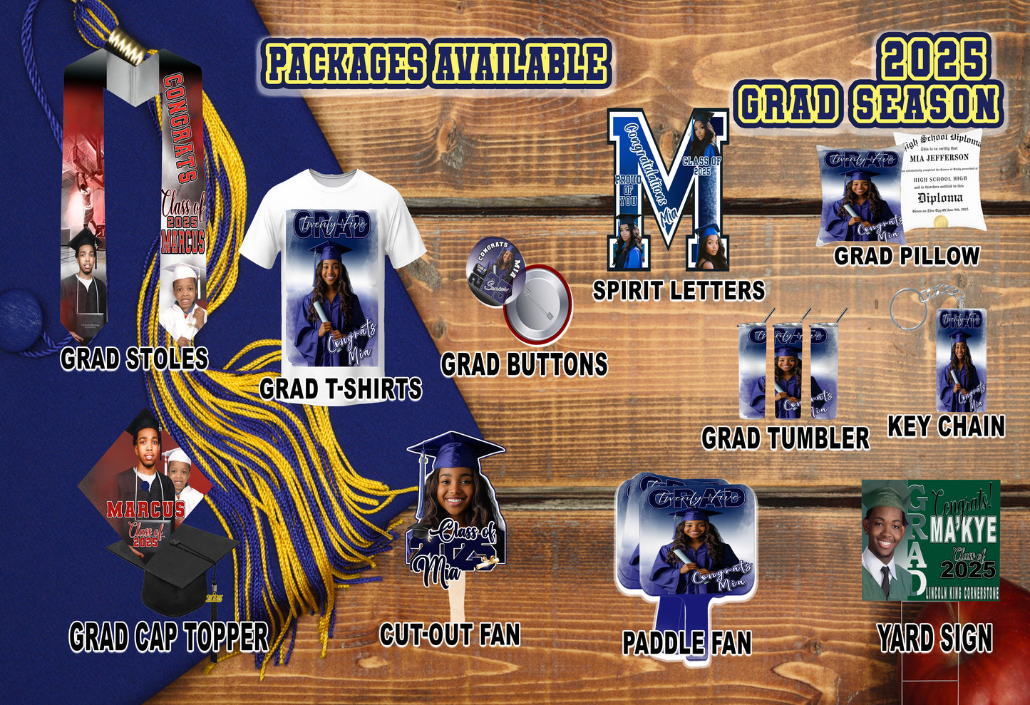 Build Your Own Custom Grad Bundle